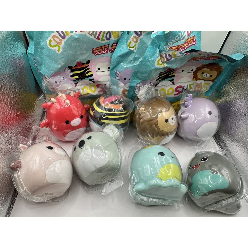 Set Of 8 — Squishmallows Fantasy Squad Squooshems Blind Pack Singles